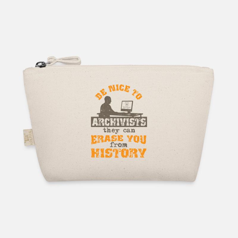 Be nice to archivists Organic Pouch