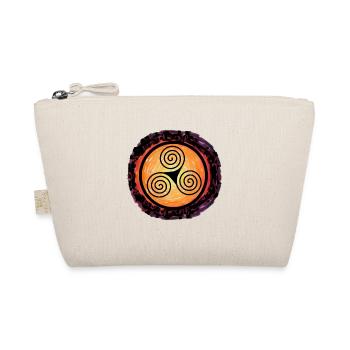 Coucher de soleil Triskele Normads Odin Celtic Thor - Trousse biologique - nature - Devant