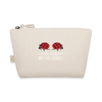 Juste une fille qui aime les coccinelles - Trousse biologique - nature - Devant