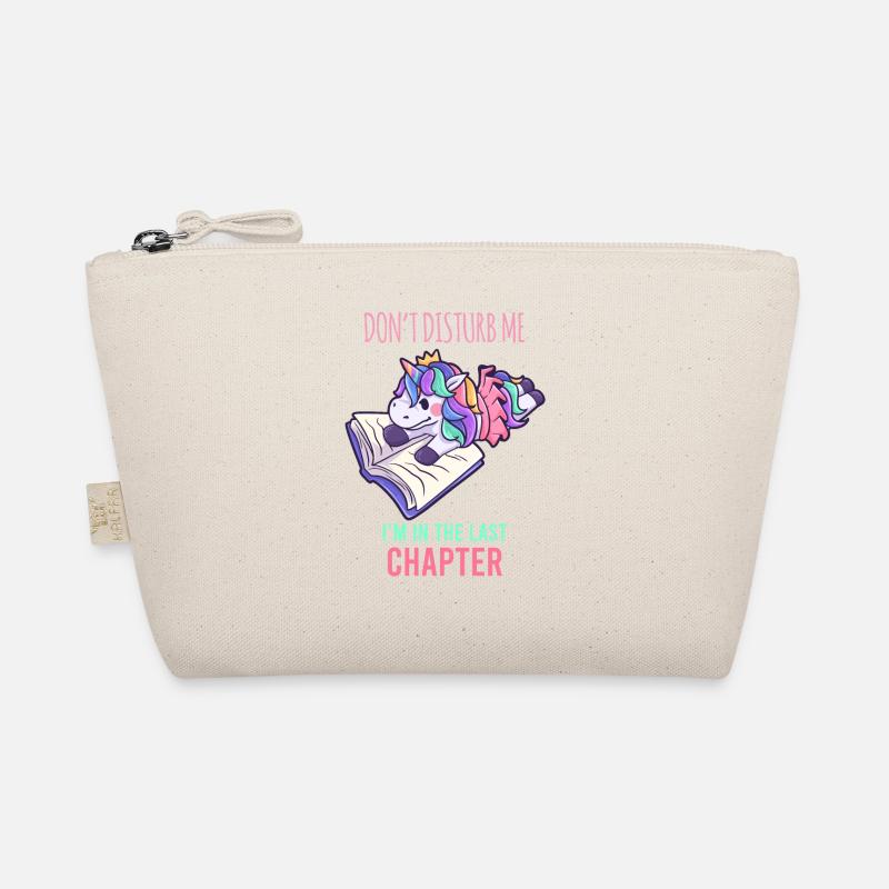 Einhorn One More Chapter Buch Geschenk Bio-Täschchen