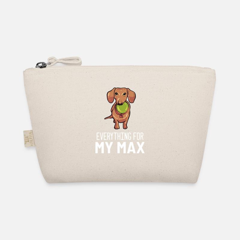 Dachshund Max Daschund lover gift Organic Pouch