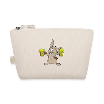 Rabbit brings beer - Organic Pouch - nature - Front