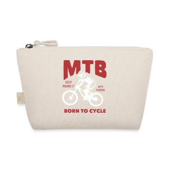 Bicycle Bicycling Biker Cycling Bicycle - Organic Pouch - nature - Front