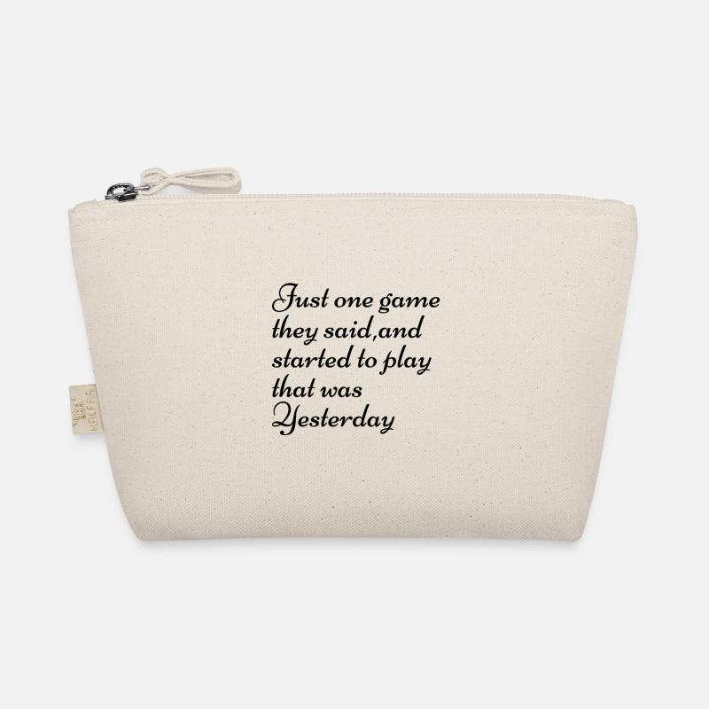 Board Game Chess Dice Funny Gift Organic Pouch