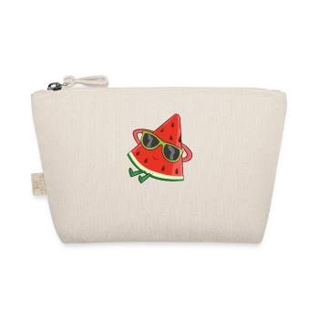 Pastèque cool avec lunettes de soleil d’été Melon - Trousse biologique - nature - Devant