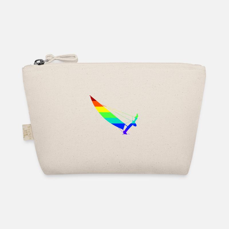 Catamaran in rainbow Organic Pouch