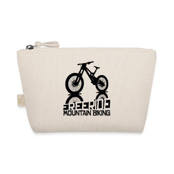 Silhouette de VTT freeride - Trousse biologique - nature - Devant