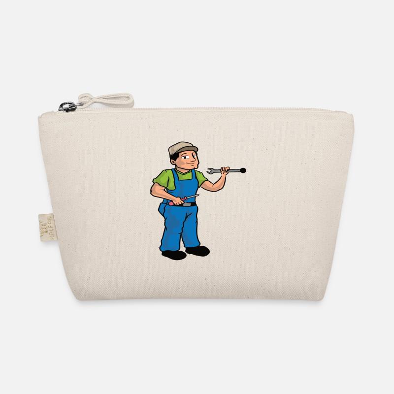 Screwdriver mechanic worker workshop handyman Organic Pouch