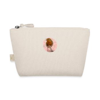 Rouge-gorge design - Trousse biologique - nature - Devant
