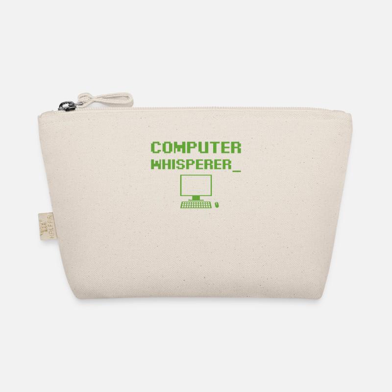 Computer Whisperer Tech Supporting Nerds Geeks Fun Organic Pouch