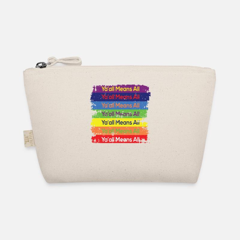 Rainbow colors all means everyone Organic Pouch