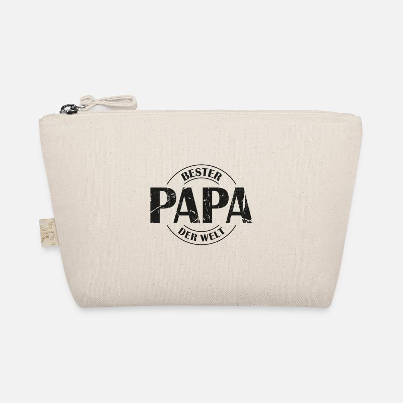 Bester Papa der Welt - Bio-Täschchen - Natur