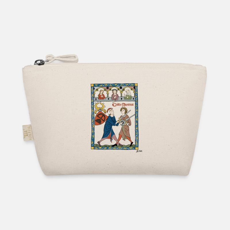 Codex Manesse design Bio-Täschchen