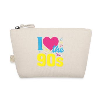 I Love The 90s shirt - Organic Pouch - nature - Front