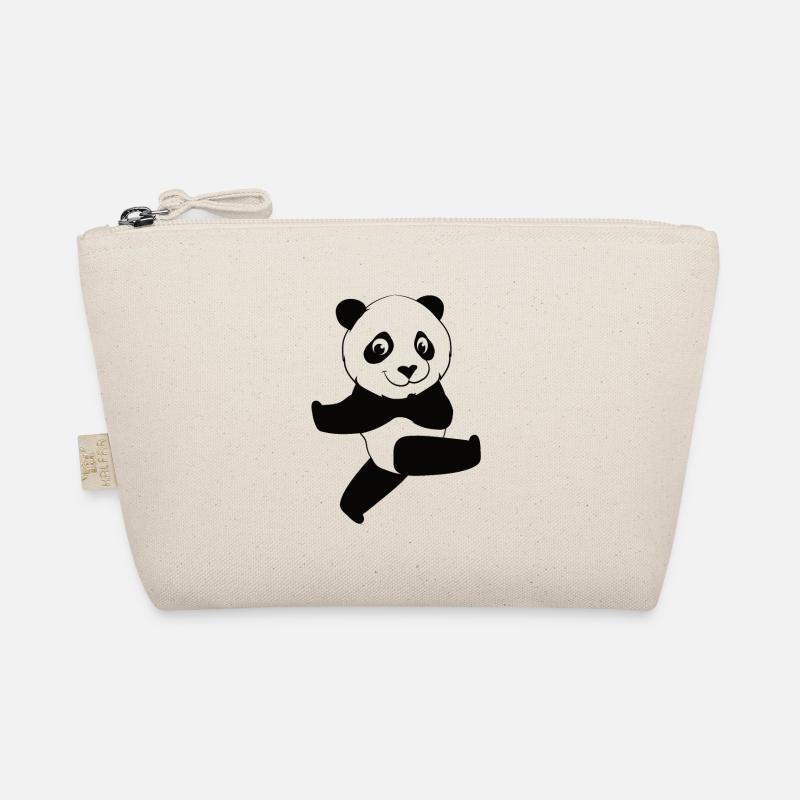 Panda panda bébé panda ours panda bear - Trousse biologique - nature