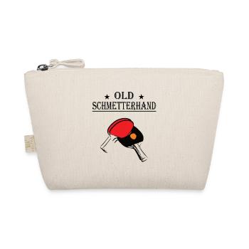 Tischtennis Insider Old Schmetterhand - Bio-Täschchen - Natur - Vorne