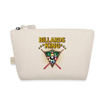 Billiard Snooker - King of the Billiards - 8 Pool - Organic Pouch - nature - Front