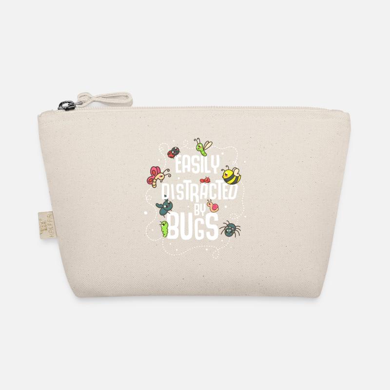 Funny Insect Insect Easily Distracted By Bugs Organic Pouch