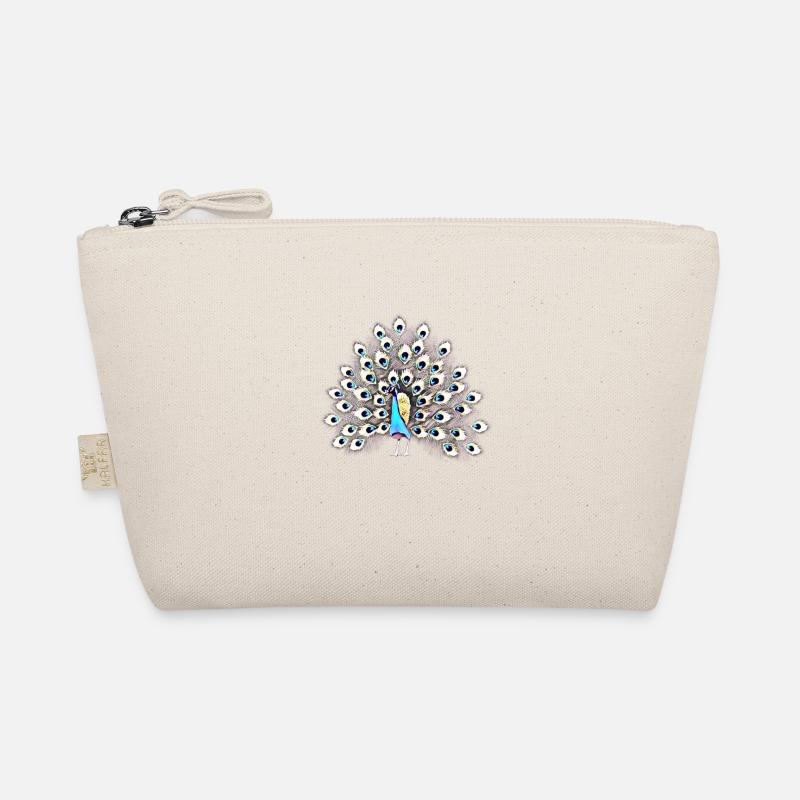 peacock - Organic Pouch - nature