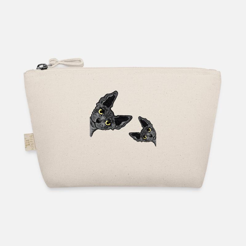 Chat sphynx noir Trousse biologique