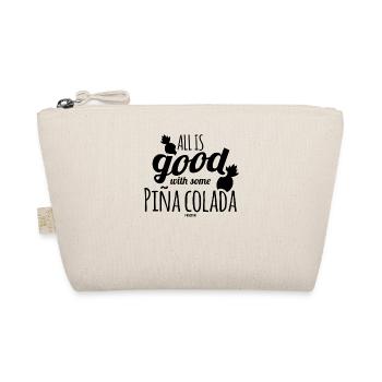Pina Colada Cocktail Summer Party Pineapple - Organic Pouch - nature - Front