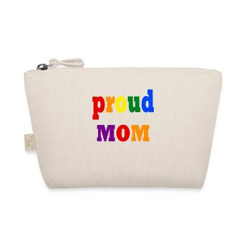 Proud Mom - Pride month - Organic Pouch - nature - Front