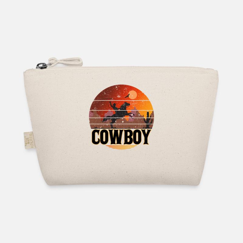 Cowboy - Bio-Täschchen - Natur