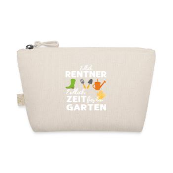 Rentner Garten - Gartenarbeit Hobbygärtner - Bio-Täschchen - Natur - Vorne