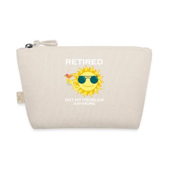 Pension pensioner pension retirement sun summer - Organic Pouch - nature - Front