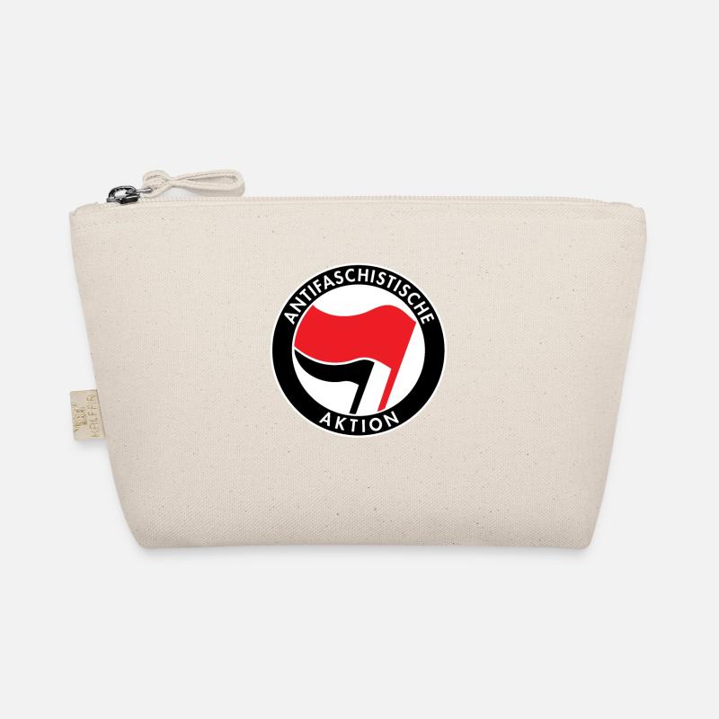 Action antifasciste, Logo Antifa, Drapeaux - Trousse biologique - nature