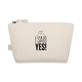 I said engagement - Organic Pouch - nature - Front