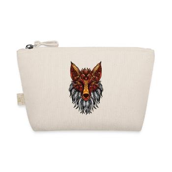 Mandala Fox - Organic Pouch - nature - Front