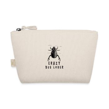 Crazy Bug Lover - Organic Pouch - nature - Front