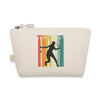Tennis Womens Retro - Organic Pouch - nature - Front