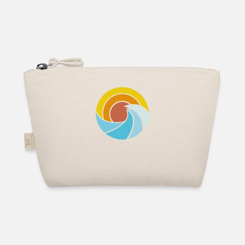 Ocean Sunset Logo - Bio-Täschchen - Natur