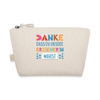 Danke dasss Sie unsere Erzieherin warst Abschied - Bio-Täschchen - Natur - Vorne
