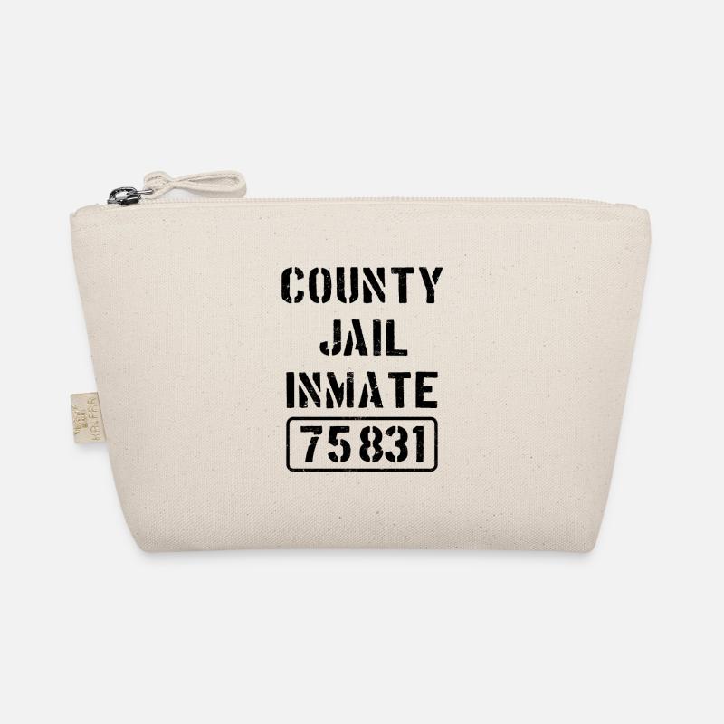 Prison inmate prisoner prisoner Hallowe Organic Pouch