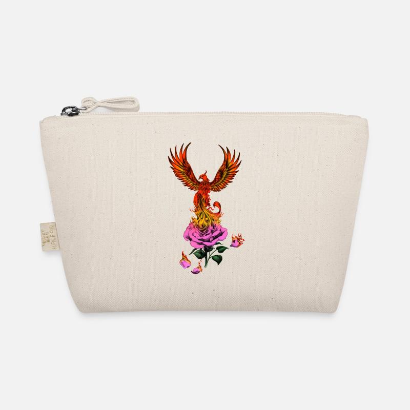 Phoenix - Fire Phoenix - Burning Phoenix - Organic Pouch - nature