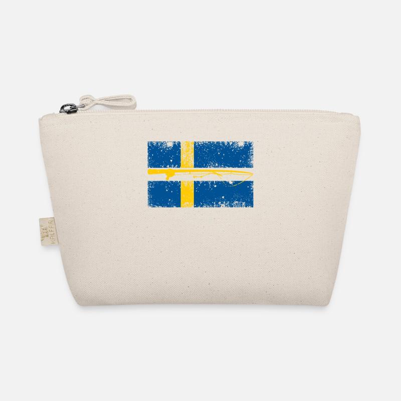 Pêcheur de drapeau de la Suède et pêcheur suédois Trousse biologique
