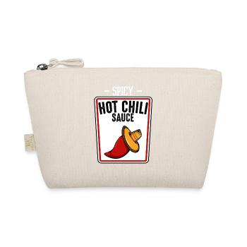 Spicy chili sauce illustration - Organic Pouch - nature - Front