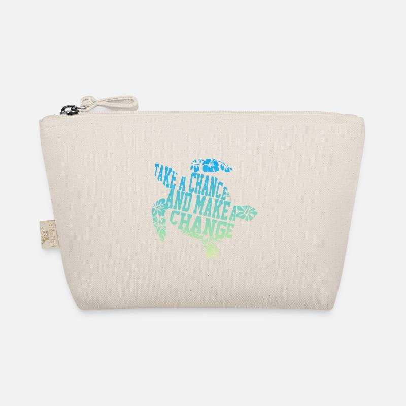 Turtle chance and change Organic Pouch