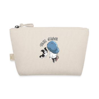 Team Walk Cartoon Design - Organic Pouch - nature - Front