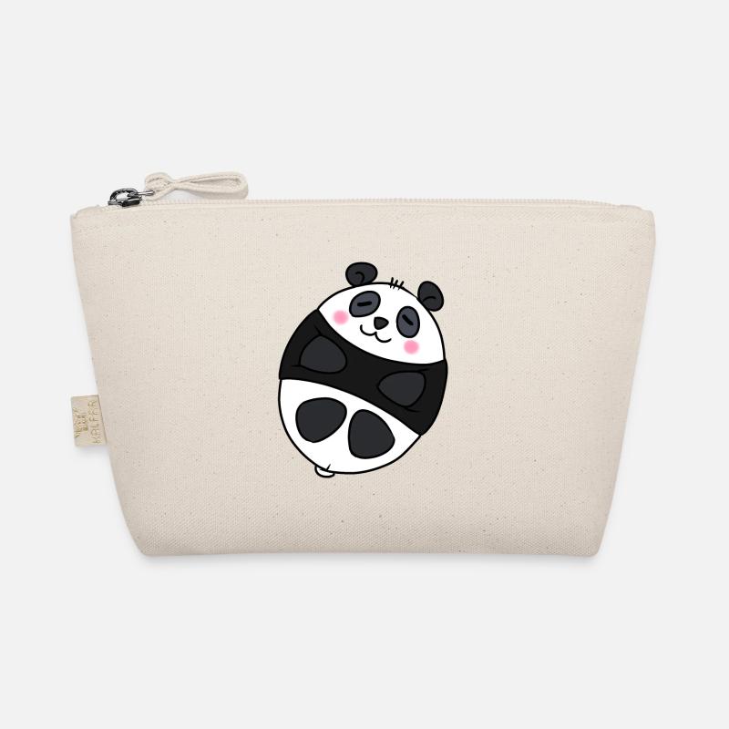 Sweet Panda - Organic Pouch - nature