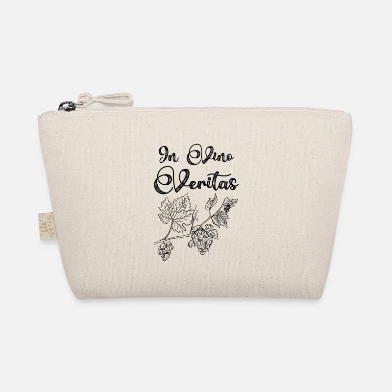 Wein In Vino Veritas Bio-Täschchen