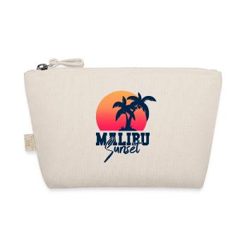 Malibu California USA America Travel Vacation Beach - Organic Pouch - nature - Front