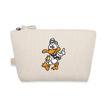 Ducks doctor cartoon comic humor - Organic Pouch - nature - Front