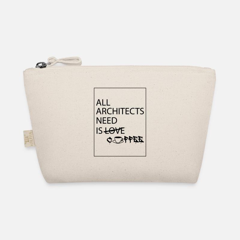 Architect saying coffee Organic Pouch