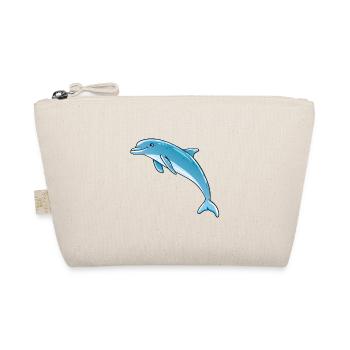 Delfin - Bio-Täschchen - Natur - Vorne
