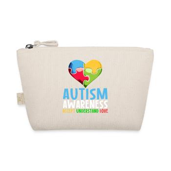 Autism Awareness Accept understand love - Bio-Täschchen - Natur - Vorne