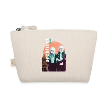 Architect woman architect - Organic Pouch - nature - Front